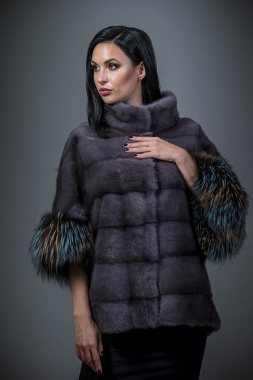 Шуба норковая (реверс)