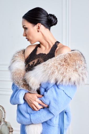 Шуба норковая