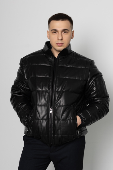 Куртка кожаная