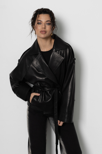 Куртка кожаная