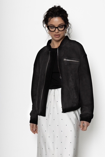 Куртка замшевая