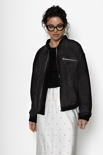 Куртка замшевая