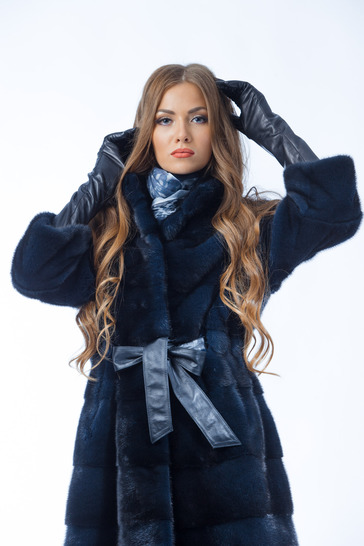 Шуба норковая