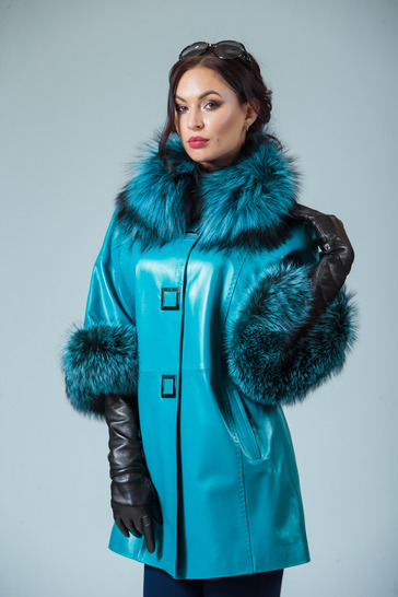 Куртка кожаная