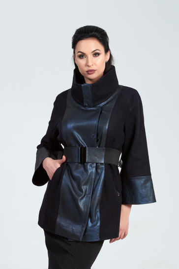 Куртка кожаная