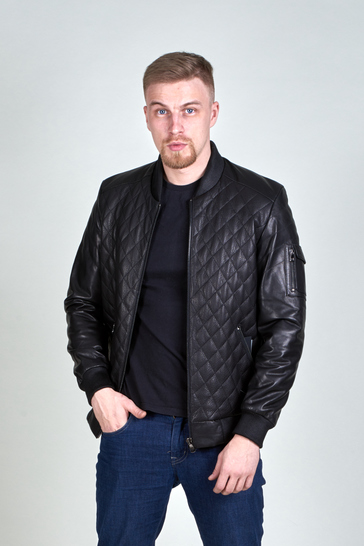 Куртка кожаная