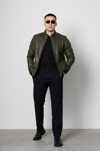 Куртка кожаная