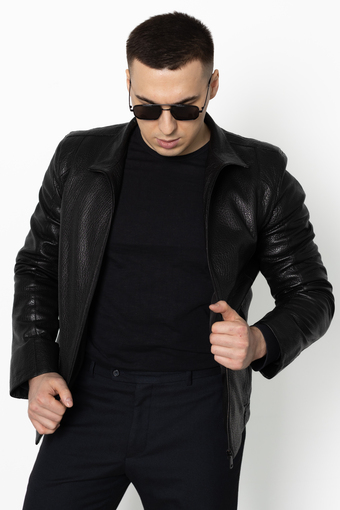 Куртка кожаная