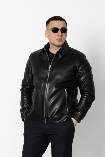 Куртка кожаная