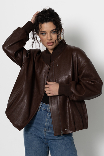 Куртка кожаная