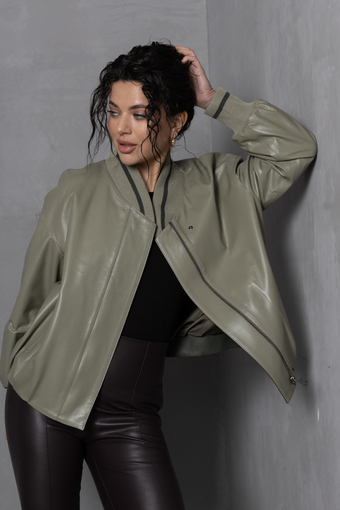 Куртка кожаная