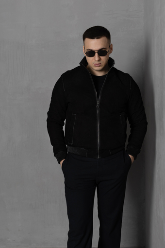 Куртка кожаная