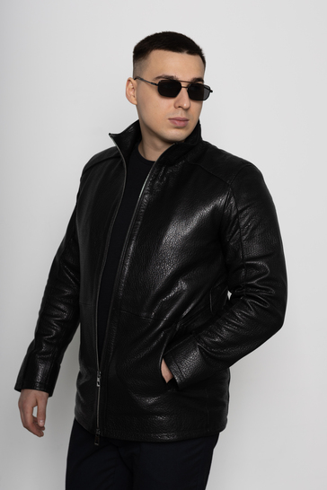 Куртка кожаная