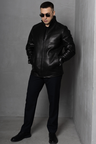 Куртка кожаная