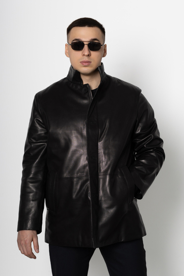 Куртка кожаная